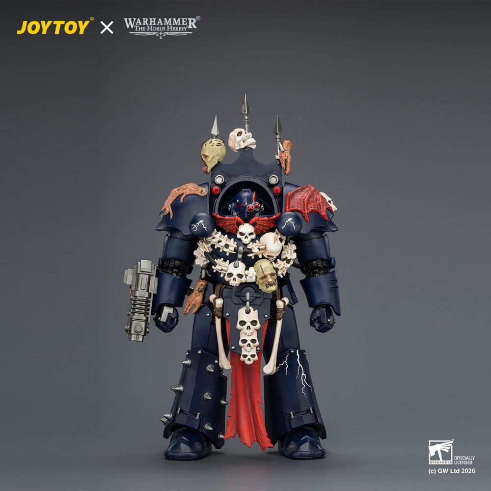 Warhammer The Horus Heresy Actionfigur Night Lords Legion Pretor i Tartaros Terminatorrustning 14 cm