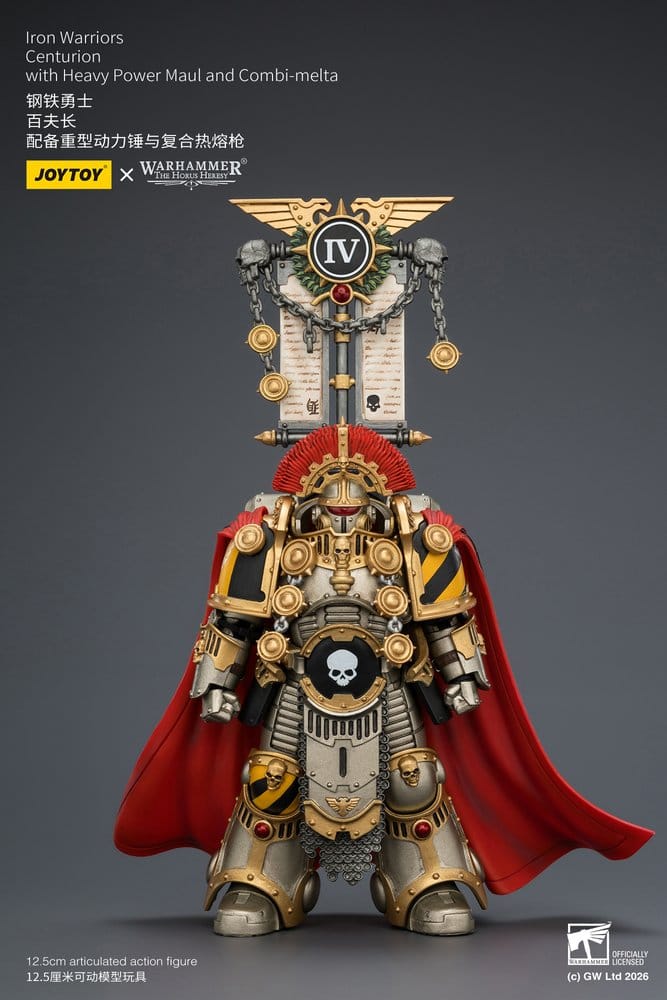 Warhammer The Horus Heresy Actionfigur Iron Warriors Centurion 13 cm