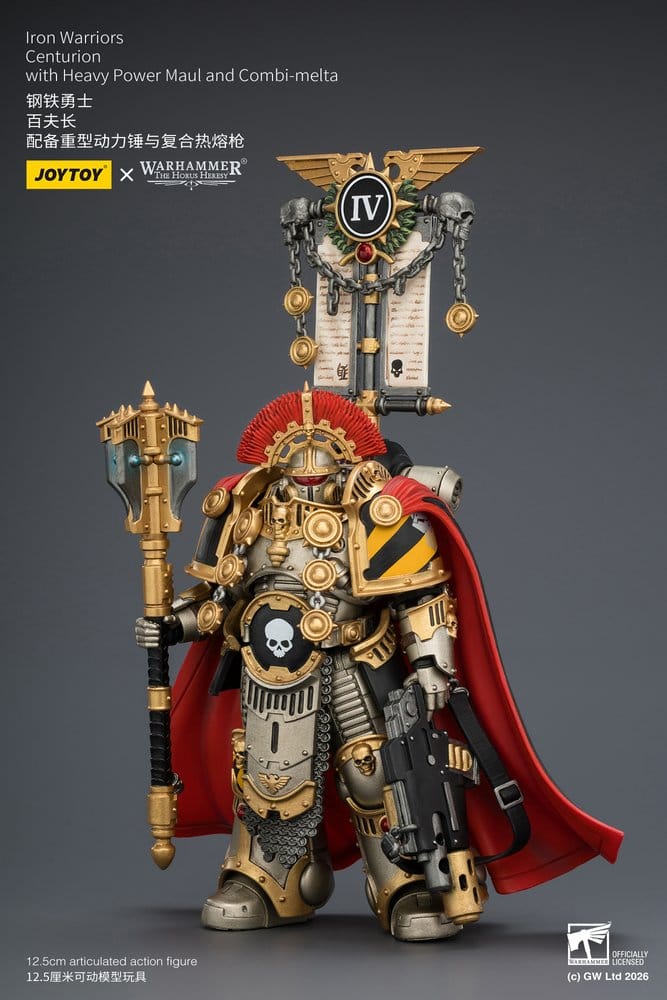 Warhammer The Horus Heresy Actionfigur Iron Warriors Centurion 13 cm