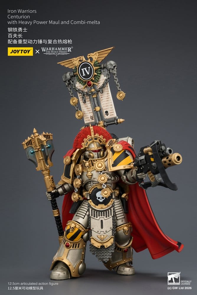 Warhammer The Horus Heresy Actionfigur Iron Warriors Centurion 13 cm