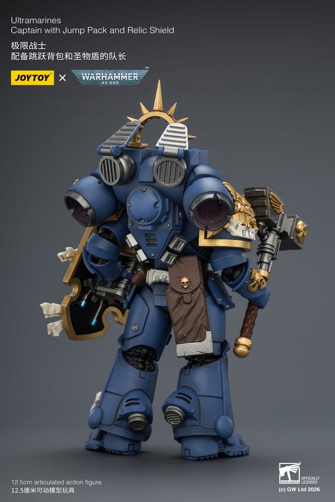 Warhammer Actionfigur Ultramarines Kapten 13 cm