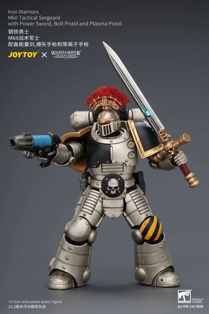 Warhammer The Horus Heresy Actionfigur Iron Warriors MkII Taktisk Sergent 12 cm