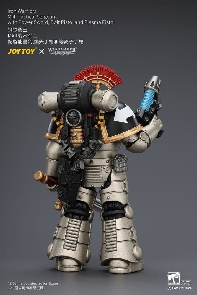 Warhammer The Horus Heresy Actionfigur Iron Warriors MkII Taktisk Sergent 12 cm