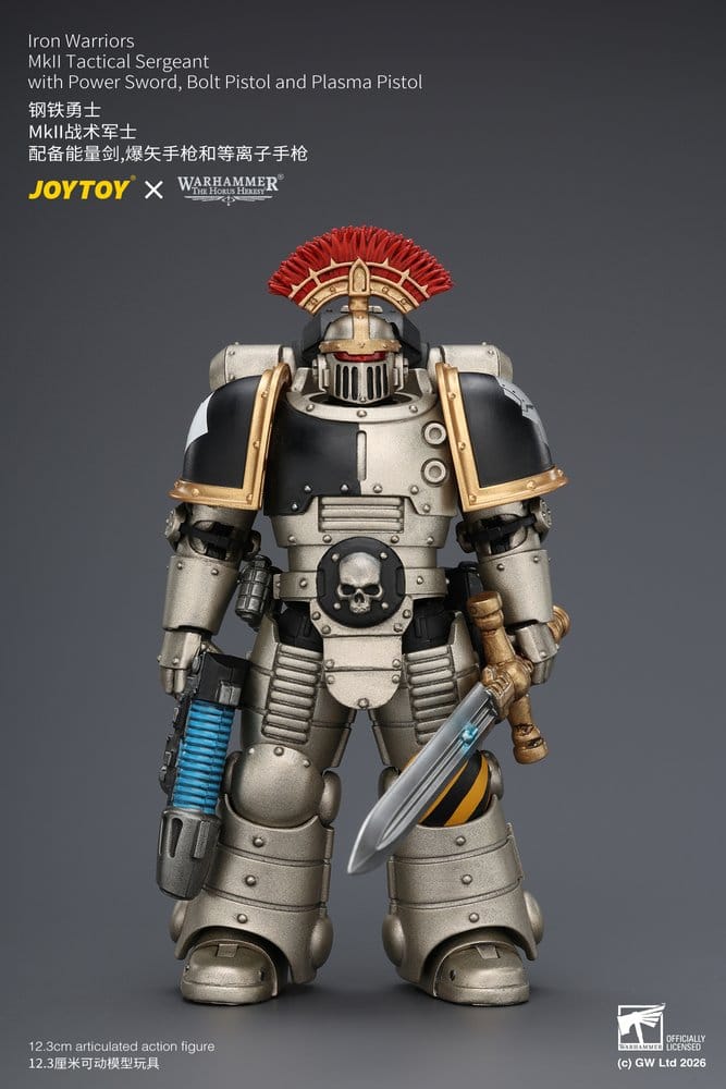 Warhammer The Horus Heresy Actionfigur Iron Warriors MkII Taktisk Sergent 12 cm
