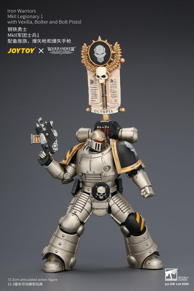 Warhammer The Horus Heresy Actionfigur Iron Warriors MkII Legionär 12,3 cm