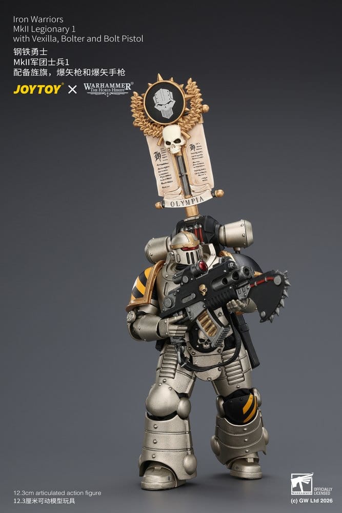 Warhammer The Horus Heresy Actionfigur Iron Warriors MkII Legionär 12,3 cm
