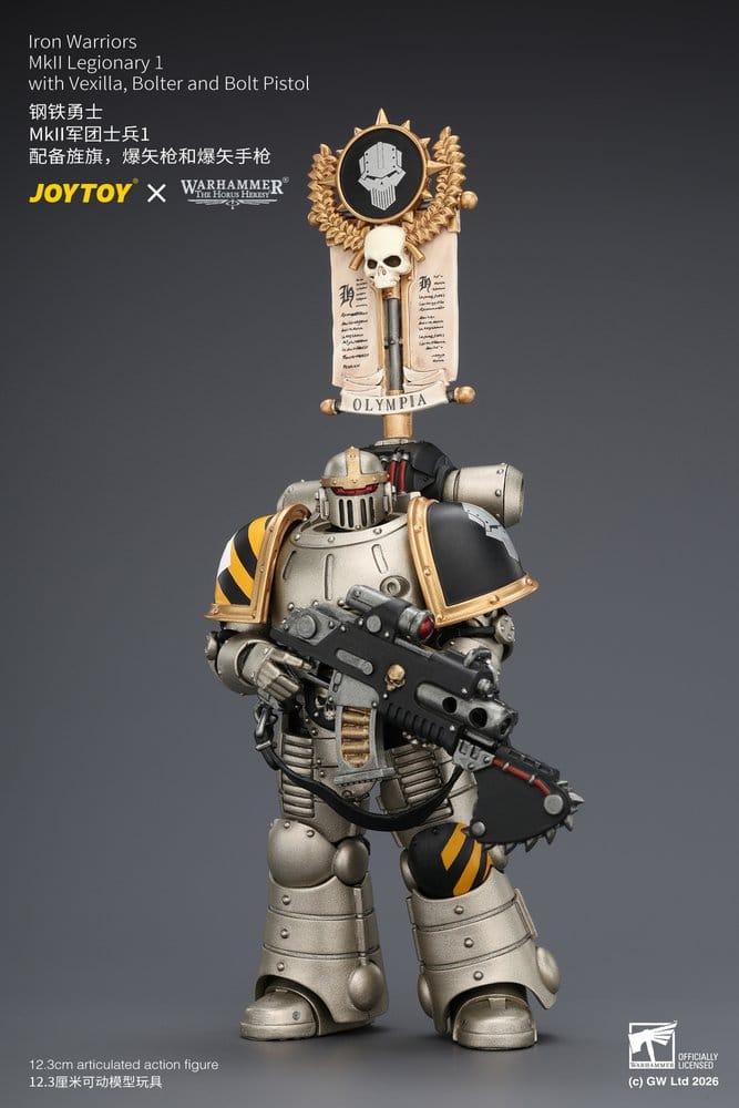 Warhammer The Horus Heresy Actionfigur Iron Warriors MkII Legionär 12,3 cm