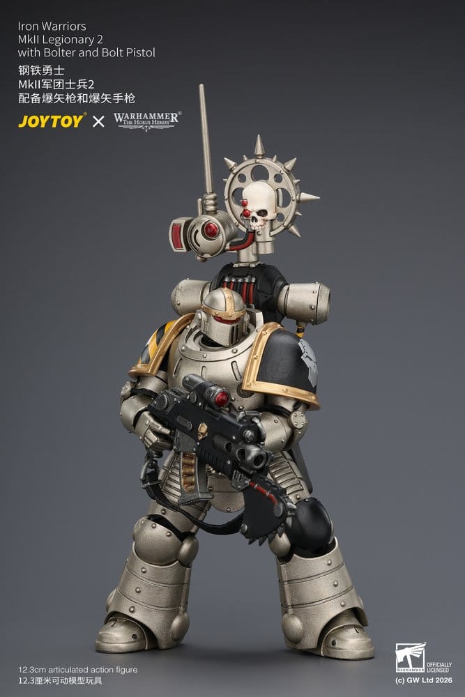 Warhammer The Horus Heresy Actionfigur Iron Warriors MkII Legionär 2 12,3 cm
