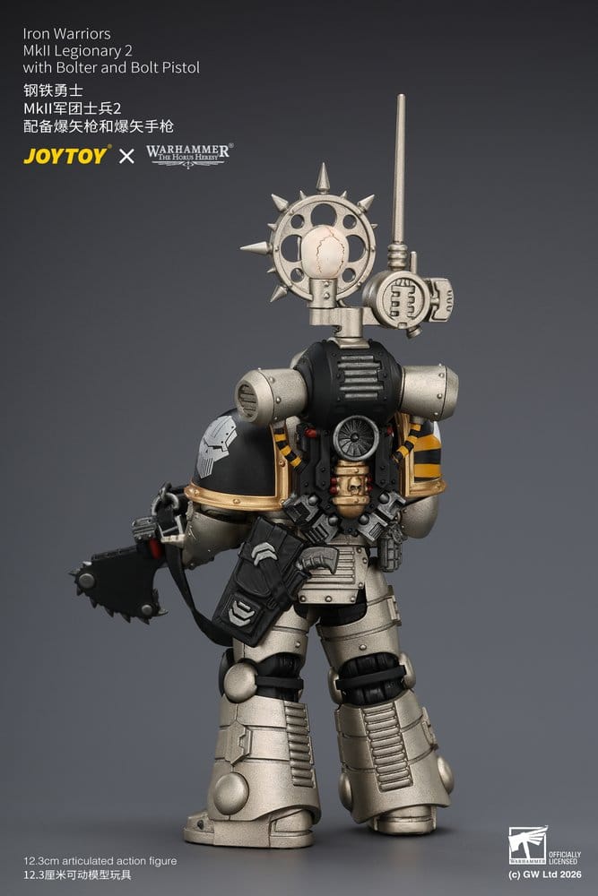 Warhammer The Horus Heresy Actionfigur Iron Warriors MkII Legionär 2 12,3 cm