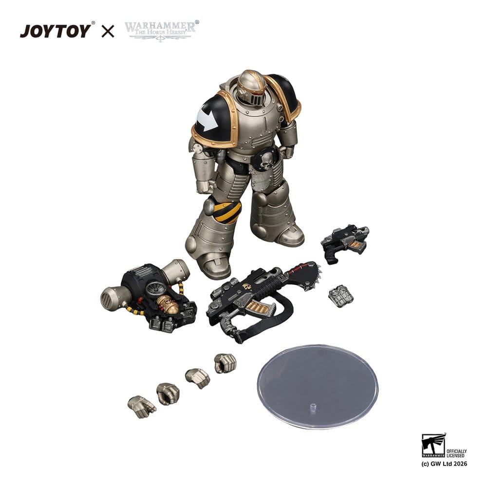 Warhammer The Horus Heresy Actionfigur Iron Warriors MkII Legionär 3 12,3 cm