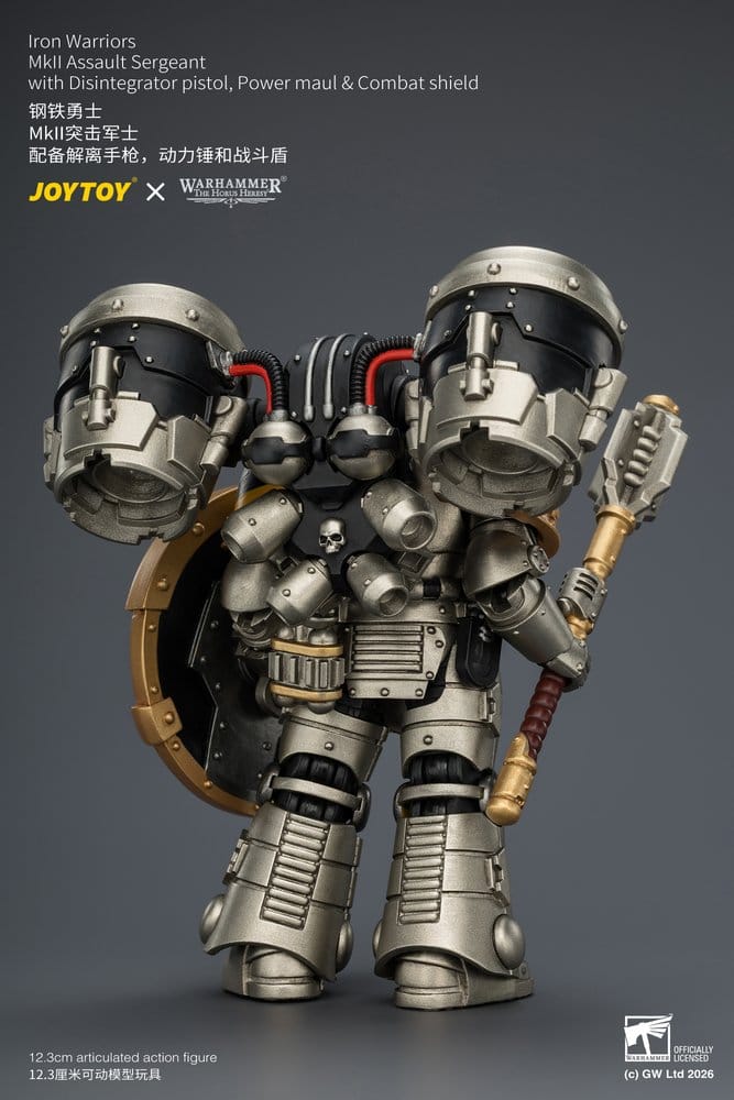 Warhammer The Horus Heresy Actionfigur Iron Warriors MkII Assault Sergeant 12 cm