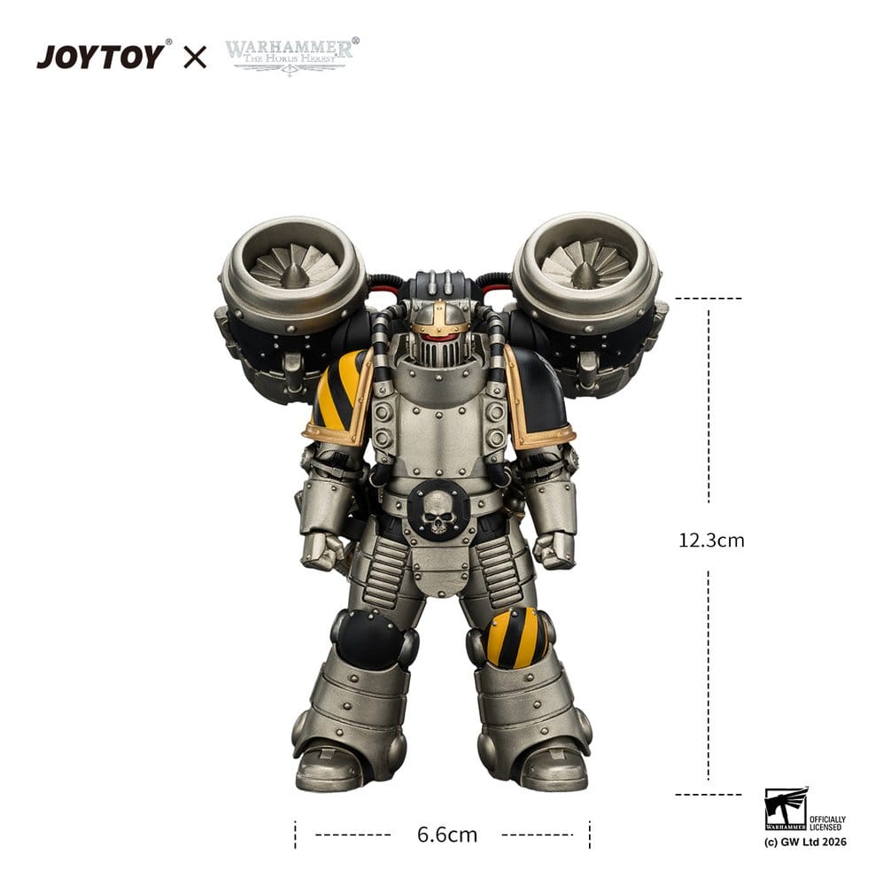 Warhammer The Horus Heresy Actionfigur Iron Warriors MkII Assault Legionär 12,3 cm