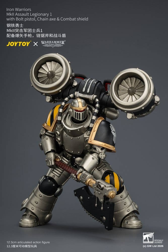 Warhammer The Horus Heresy Actionfigur Iron Warriors MkII Assault Legionär 12,3 cm