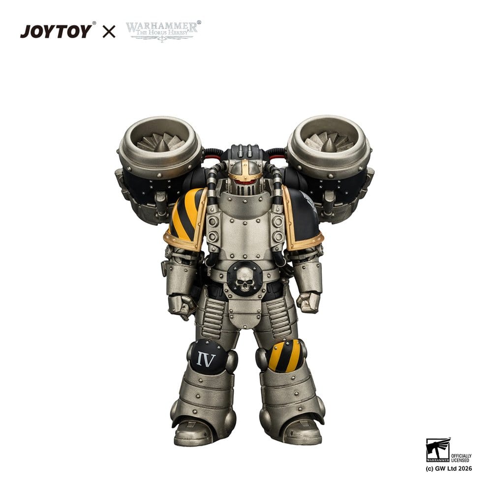 Warhammer The Horus Heresy Actionfigur Iron Warriors MkII Assault Legionary 2, 12,3 cm