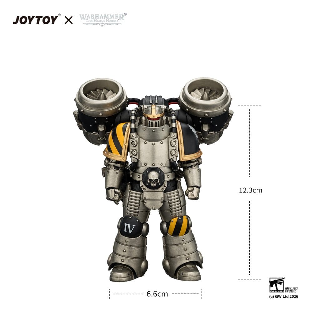 Warhammer The Horus Heresy Actionfigur Iron Warriors MkII Assault Legionary 2, 12,3 cm