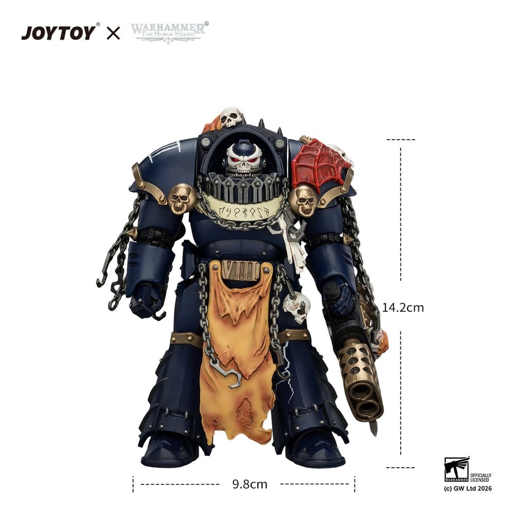 Warhammer The Horus Heresy Actionfigur Night Lords Contekar Terminator 2, 14,2 cm
