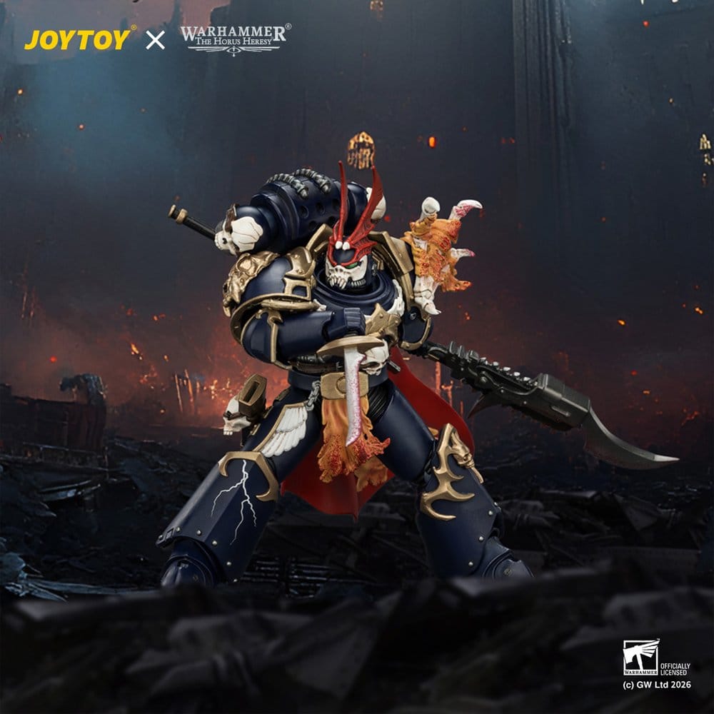 Warhammer The Horus Heresy Actionfigur Förste Kapten av Night Lords (The Prince of Crows) 13 cm
