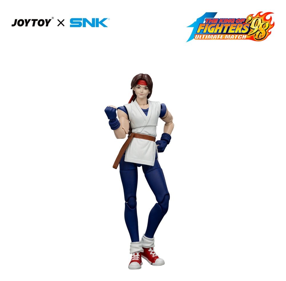 The King of Fighters '98 Ultimate Match Actionfigur Yuri Sakazaki (Art of Fighting-laget) 12 cm