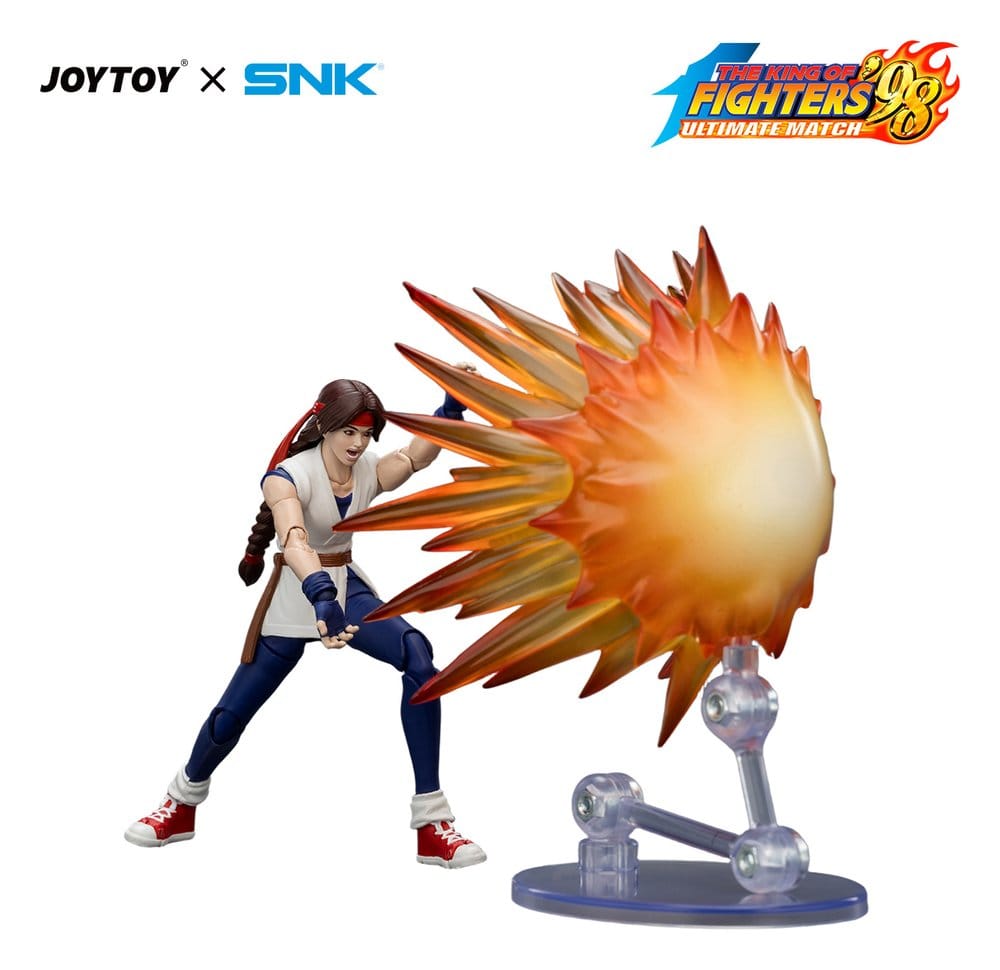 The King of Fighters '98 Ultimate Match Actionfigur Yuri Sakazaki (Art of Fighting-laget) 12 cm