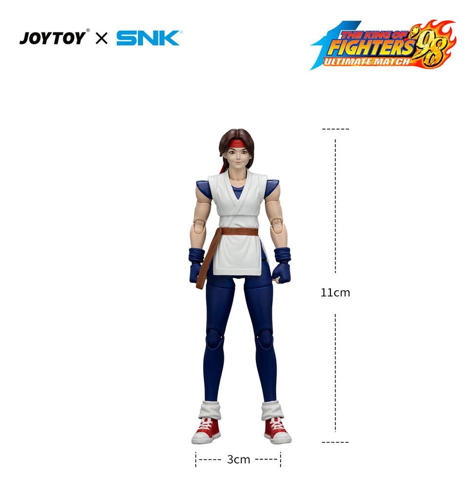 The King of Fighters '98 Ultimate Match Actionfigur Yuri Sakazaki (Art of Fighting-laget) 12 cm