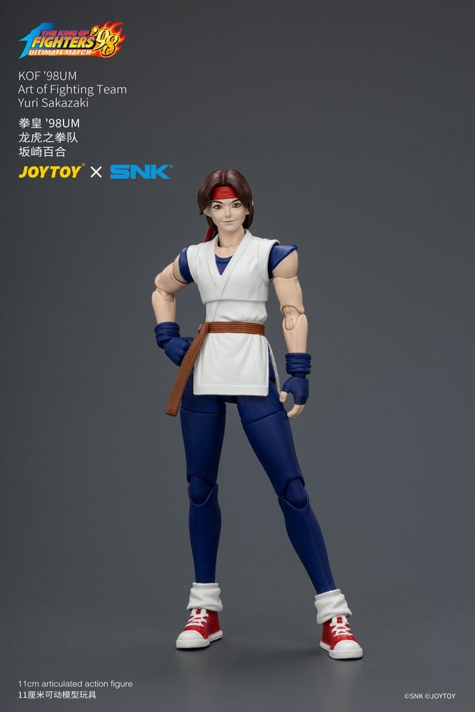 The King of Fighters '98 Ultimate Match Actionfigur Yuri Sakazaki (Art of Fighting-laget) 12 cm