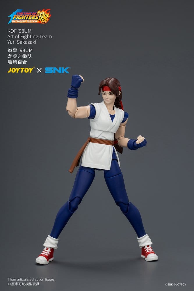 The King of Fighters '98 Ultimate Match Actionfigur Yuri Sakazaki (Art of Fighting-laget) 12 cm