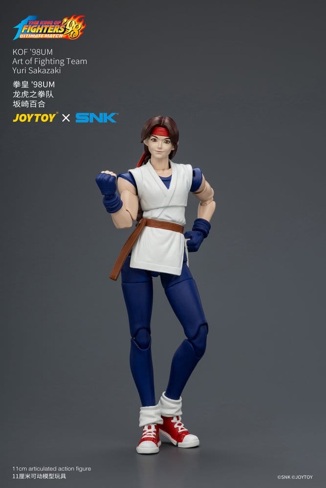 The King of Fighters '98 Ultimate Match Actionfigur Yuri Sakazaki (Art of Fighting-laget) 12 cm