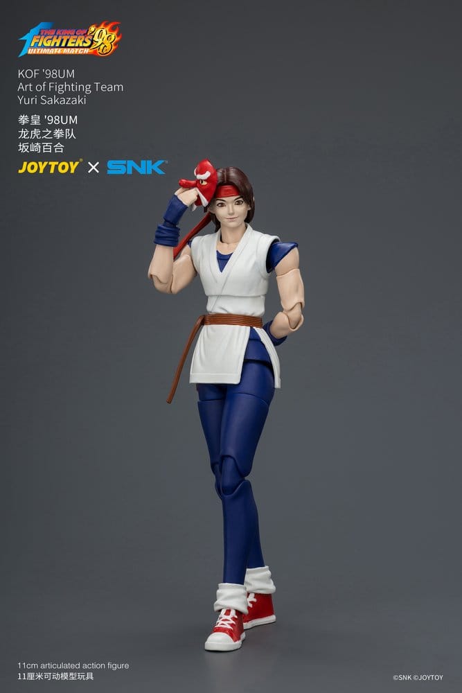 The King of Fighters '98 Ultimate Match Actionfigur Yuri Sakazaki (Art of Fighting-laget) 12 cm