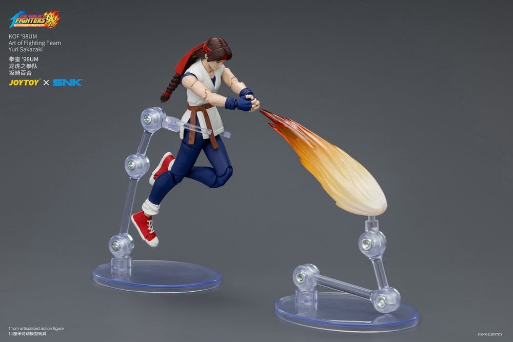 The King of Fighters '98 Ultimate Match Actionfigur Yuri Sakazaki (Art of Fighting-laget) 12 cm