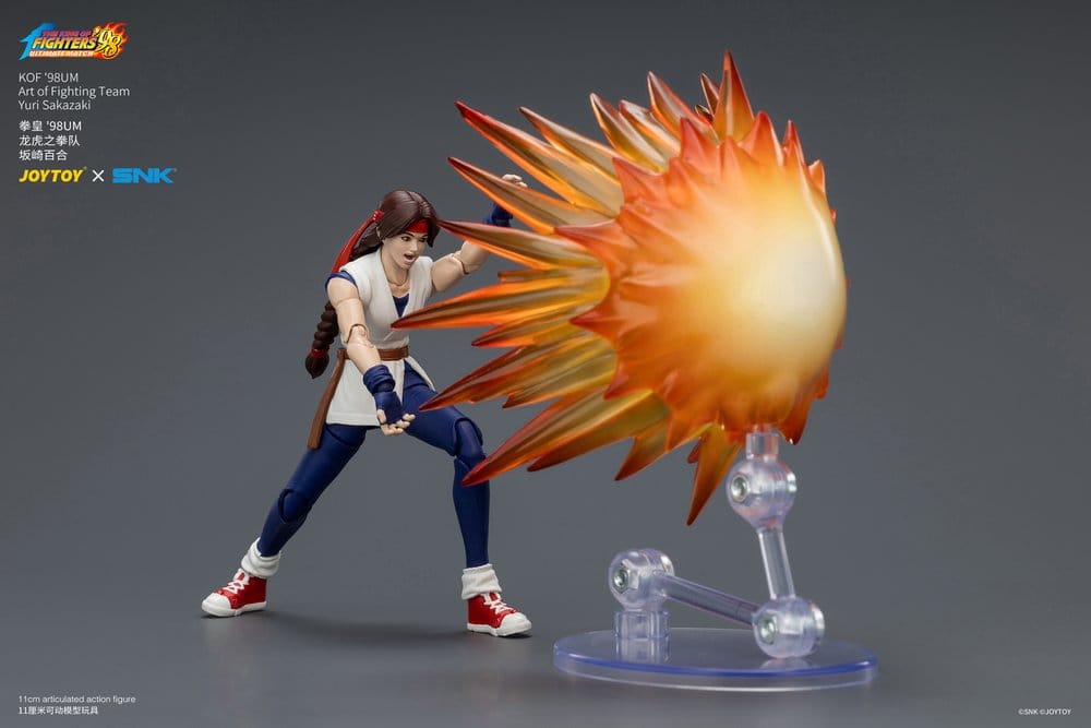 The King of Fighters '98 Ultimate Match Actionfigur Yuri Sakazaki (Art of Fighting-laget) 12 cm