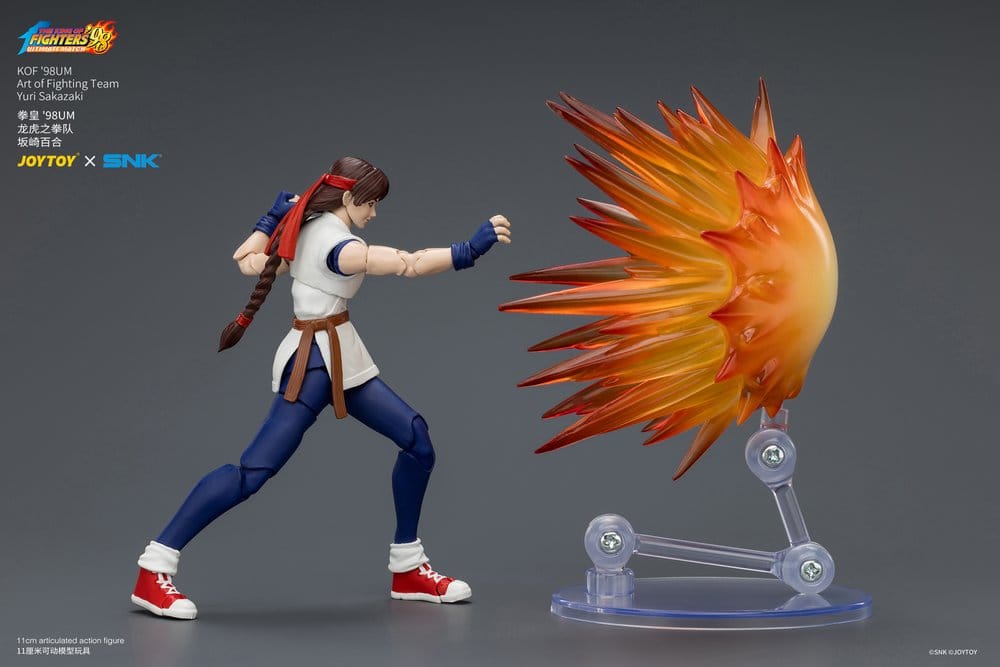 The King of Fighters '98 Ultimate Match Actionfigur Yuri Sakazaki (Art of Fighting-laget) 12 cm