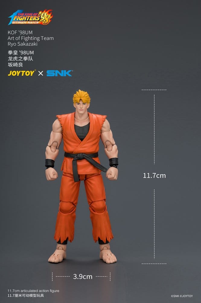 The King of Fighters '98 Ultimate Match Actionfigur Ryo Sakazaki (Art of Fighting-teamet) 12 cm
