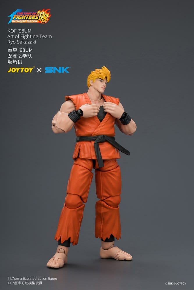 The King of Fighters '98 Ultimate Match Actionfigur Ryo Sakazaki (Art of Fighting-teamet) 12 cm