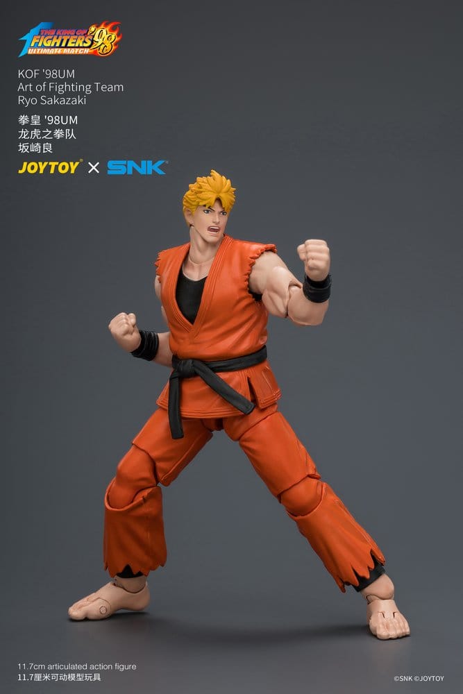 The King of Fighters '98 Ultimate Match Actionfigur Ryo Sakazaki (Art of Fighting-teamet) 12 cm