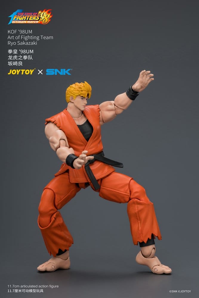 The King of Fighters '98 Ultimate Match Actionfigur Ryo Sakazaki (Art of Fighting-teamet) 12 cm