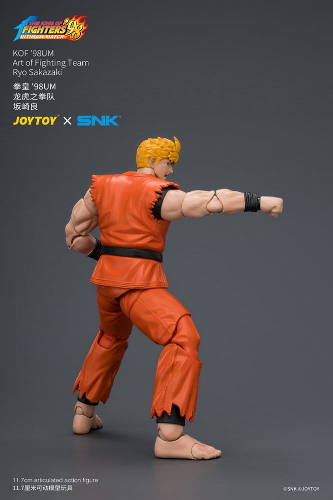 The King of Fighters '98 Ultimate Match Actionfigur Ryo Sakazaki (Art of Fighting-teamet) 12 cm