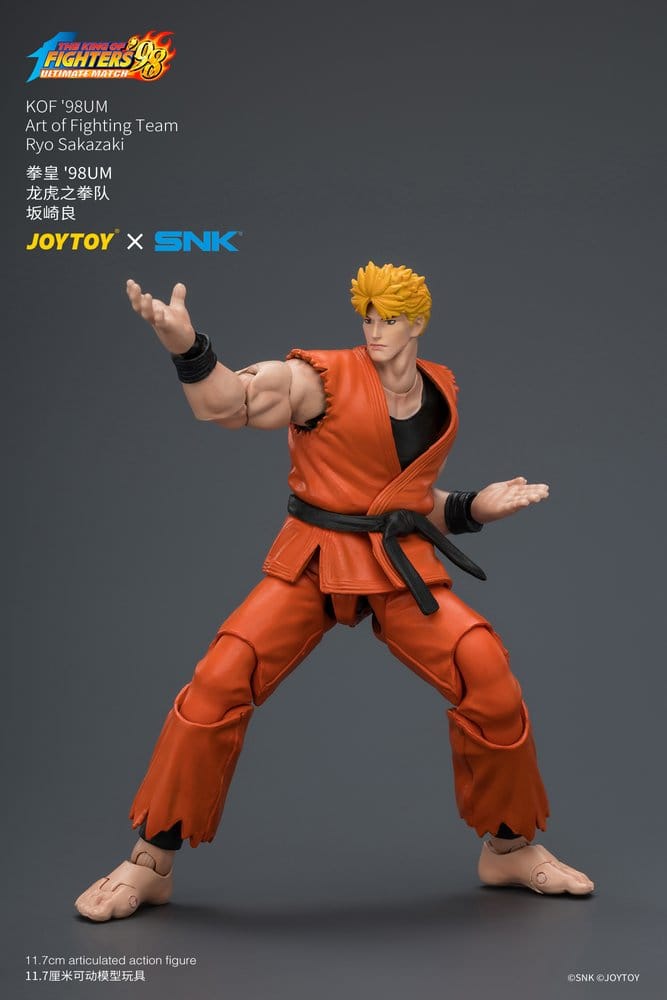 The King of Fighters '98 Ultimate Match Actionfigur Ryo Sakazaki (Art of Fighting-teamet) 12 cm