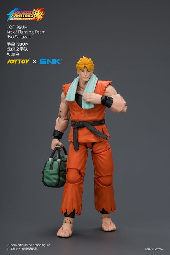 The King of Fighters '98 Ultimate Match Actionfigur Ryo Sakazaki (Art of Fighting-teamet) 12 cm