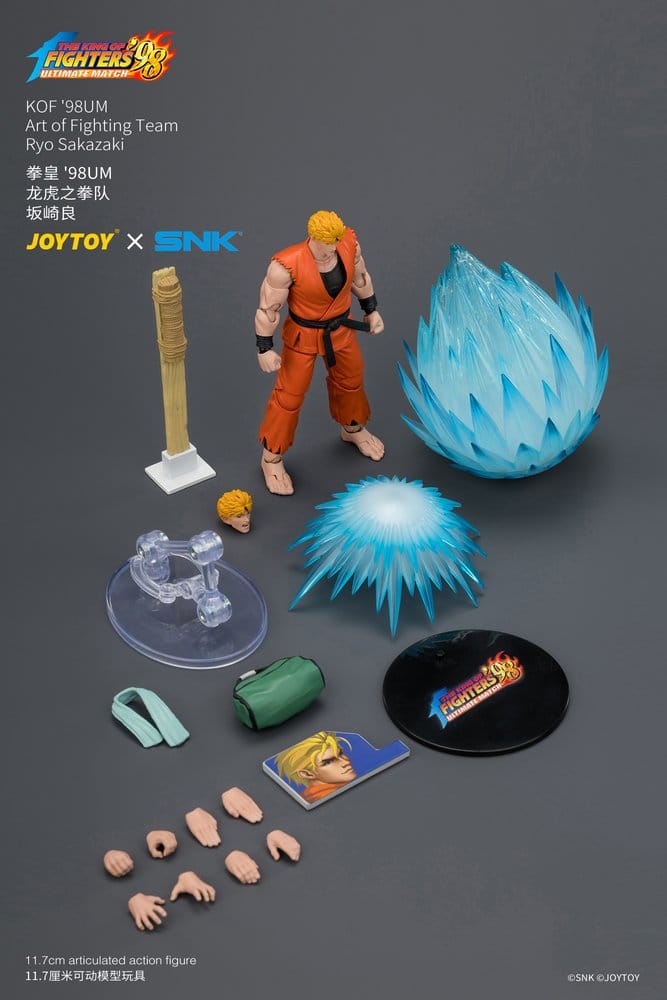 The King of Fighters '98 Ultimate Match Actionfigur Ryo Sakazaki (Art of Fighting-teamet) 12 cm