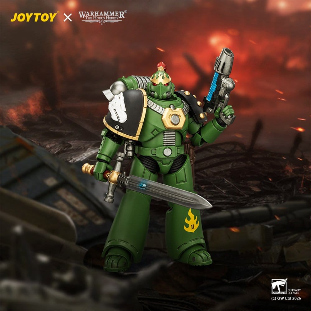 Warhammer The Horus Heresy actionfigur Salamanders MKVI Tactical Legionary 12 cm