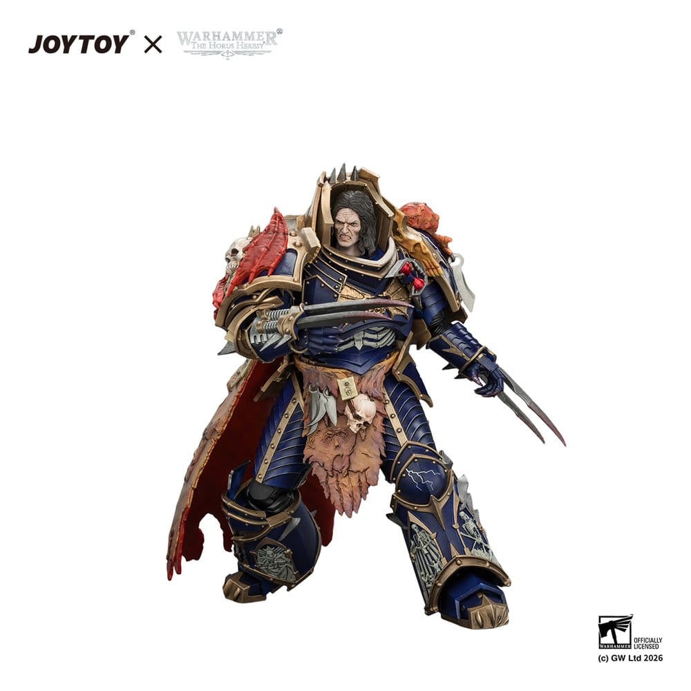Warhammer The Horus Heresy actionfigur Night Lords Konrad Curze Primarch of the Night Lords Legion 19 cm