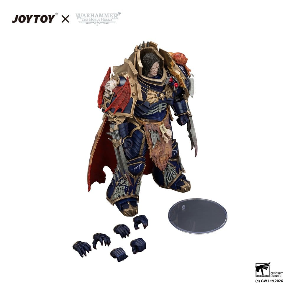 Warhammer The Horus Heresy actionfigur Night Lords Konrad Curze Primarch of the Night Lords Legion 19 cm