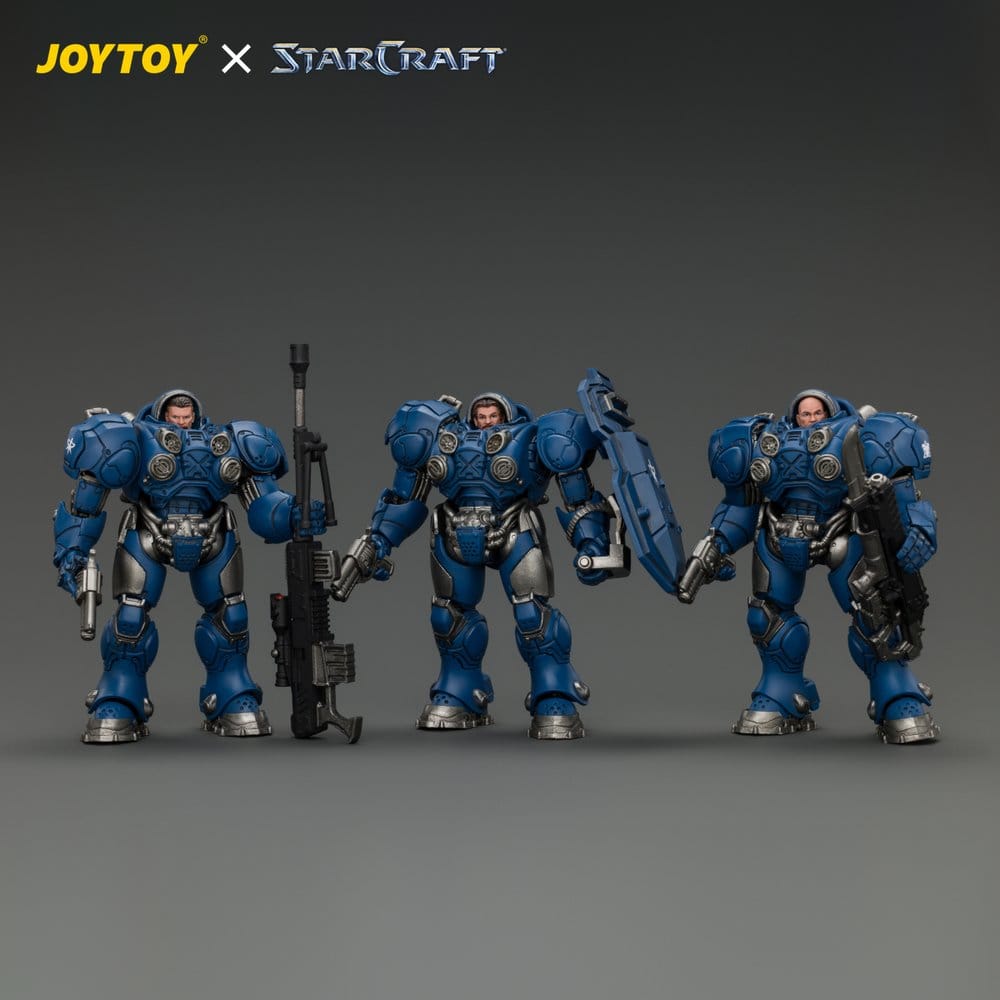 StarCraft Figure Set Terran Marine
