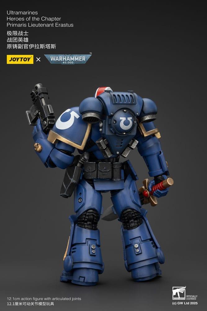 Warhammer 40k Action Figur 1/18 Ultramarines Heroes of the Chapter Primaris Lieutenant Erastus 20 cm Joy Toy (CN)