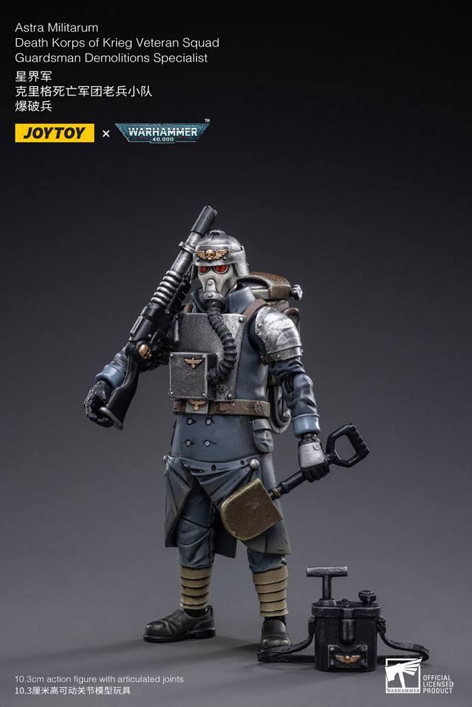 Warhammer 40k Actionfigur 1/18 Death Korps of Krieg Veteran Squad Joy Toy (CN)