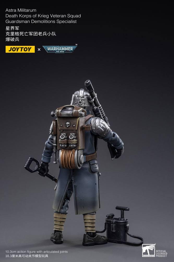 Warhammer 40k Actionfigur 1/18 Death Korps of Krieg Veteran Squad Joy Toy (CN)