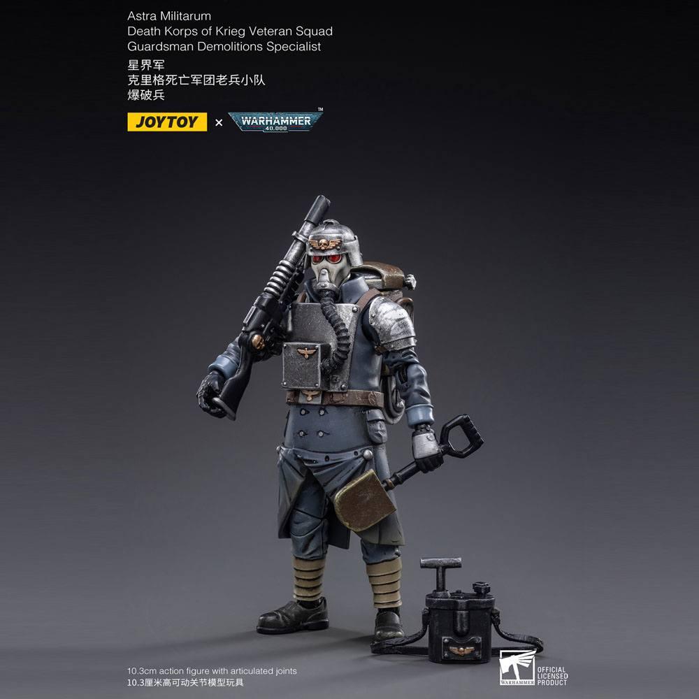 Warhammer 40k Actionfigur 1/18 Death Korps of Krieg Veteran Squad Joy Toy (CN)