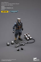 Warhammer 40k Action Figur 1/18 Death Korps of Krieg Veteran Squad Guardsman med Flamer 10 cm