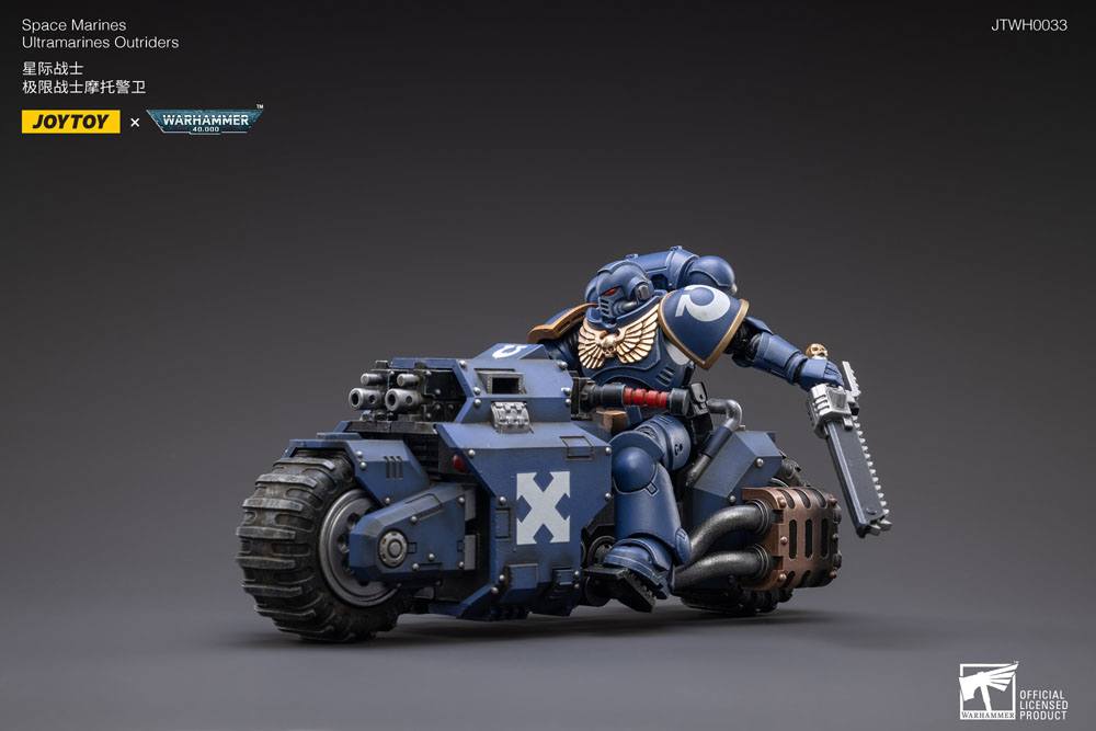 Warhammer 40k Ultramarines Outrider Bike 1/18 Skala 22 cm Joy Toy (CN)