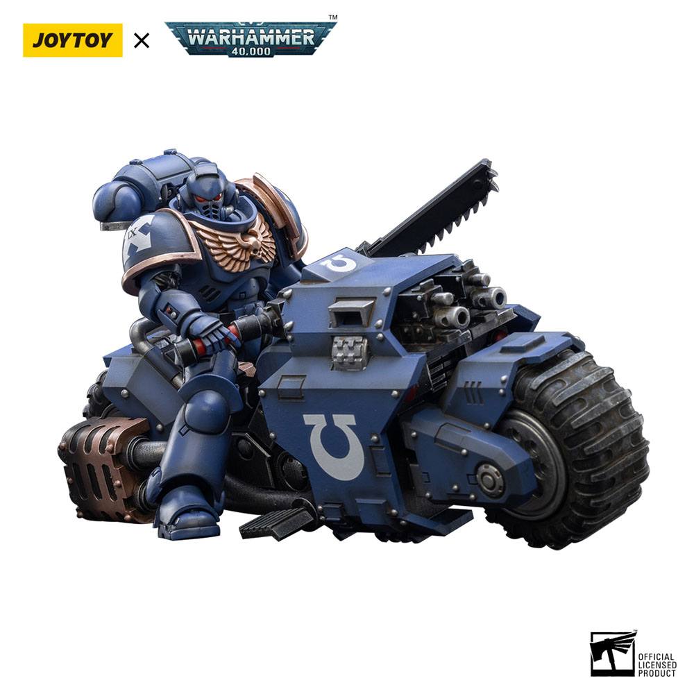 Warhammer 40k Ultramarines Outrider Bike 1/18 Skala 22 cm Joy Toy (CN)